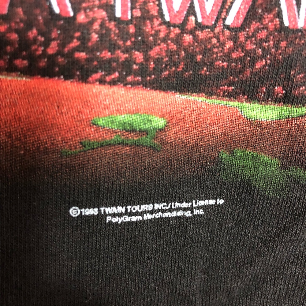 Vintage shania Twain t-shirt 1998 - Picture 5 of 8